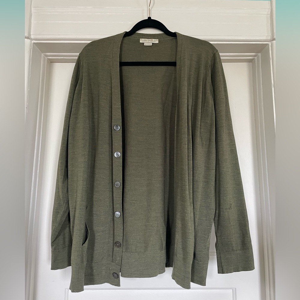 John Smedley wool cardigan